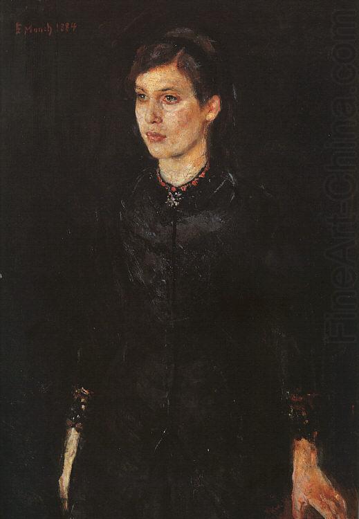 Edvard Munch Sister Inger china oil painting image